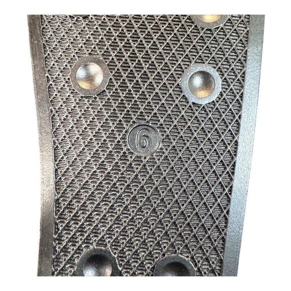 Chinatown Market Smiley Face Slide Sandals Black Size 6 Casual Comfortable Slip- - Picture 6 of 9